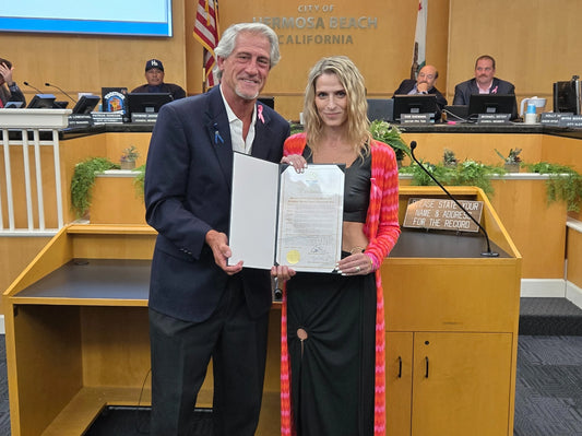 Hermosa Beach Proclamation of Breast Cancer Awareness Month - October 8, 2024