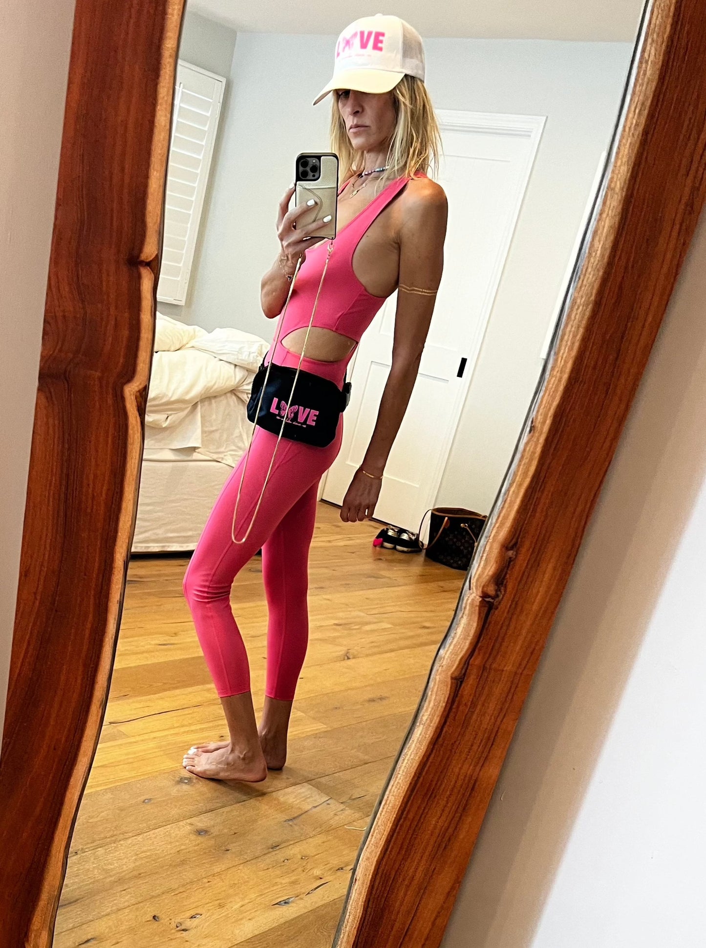 Navy LOVE Fanny Pack