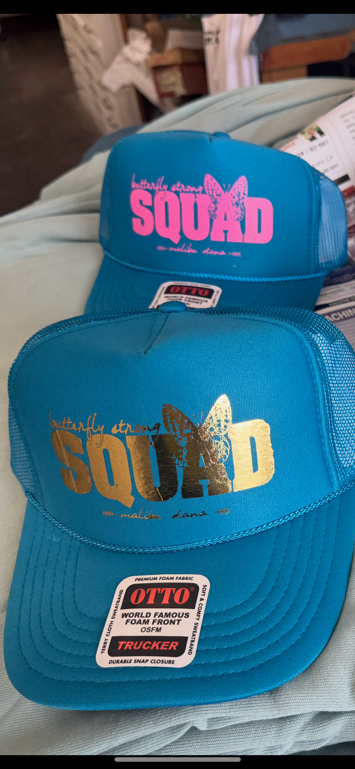 Butterfly Strong Squad Trucker Hat