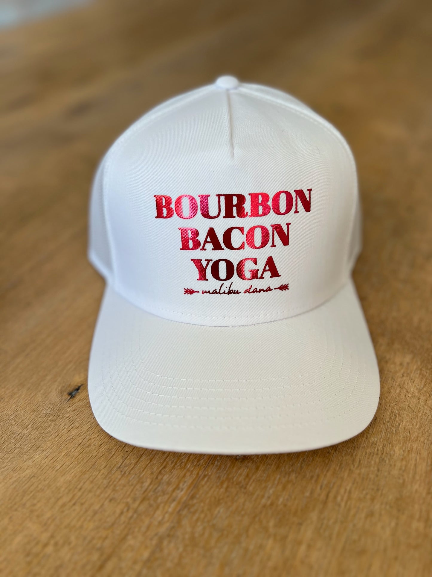 Unisex Bourbon Bacon Yoga Hat