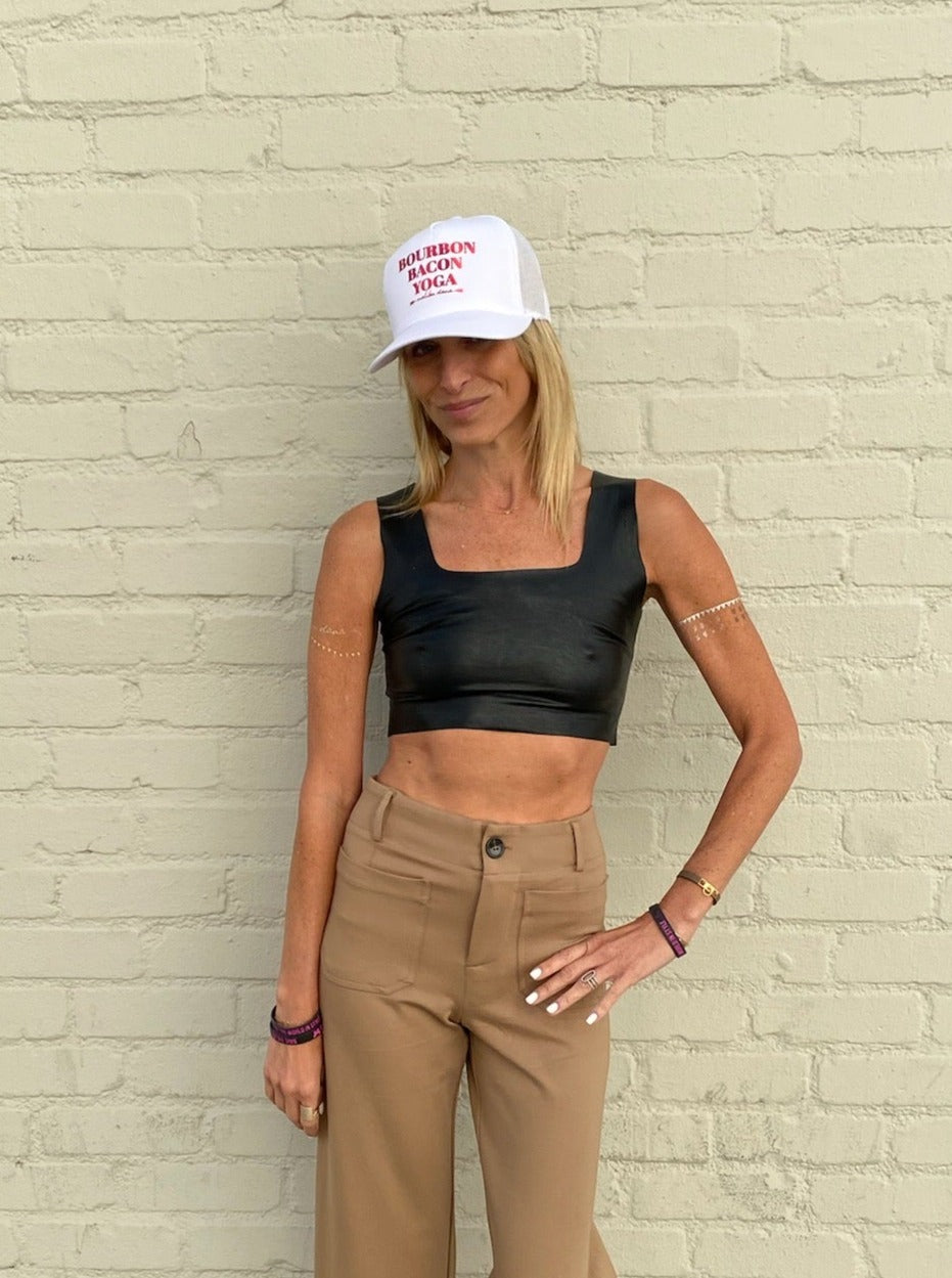 Unisex Bourbon Bacon Yoga Hat