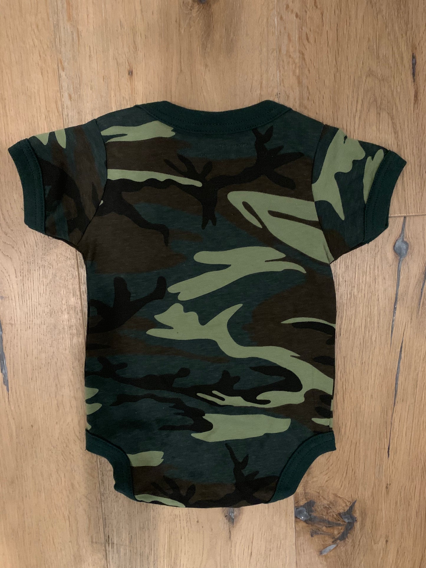 Camo Butterfly Love Onsie