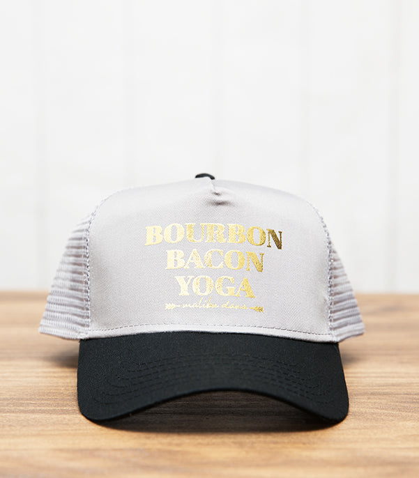 Unisex Bourbon Bacon Yoga Hat