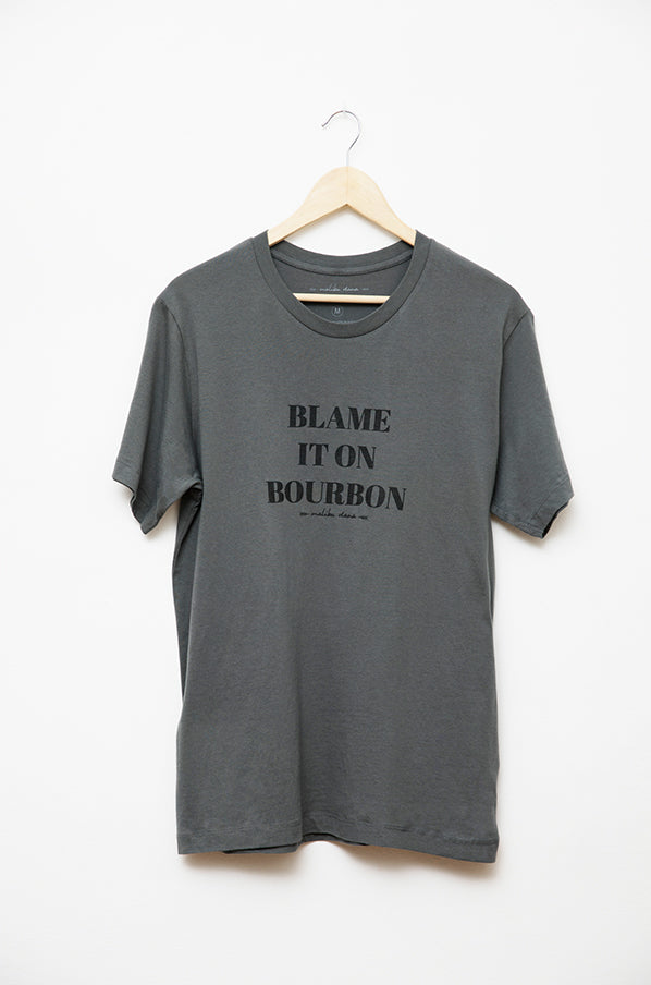 Men's Blame it on Bourbon Tee