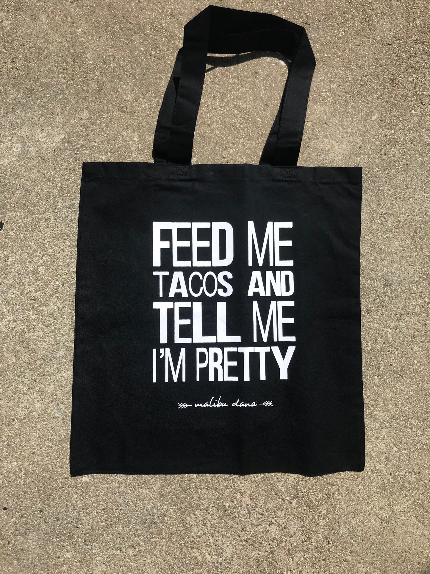Feed Me Tacos Small Canvas Tote