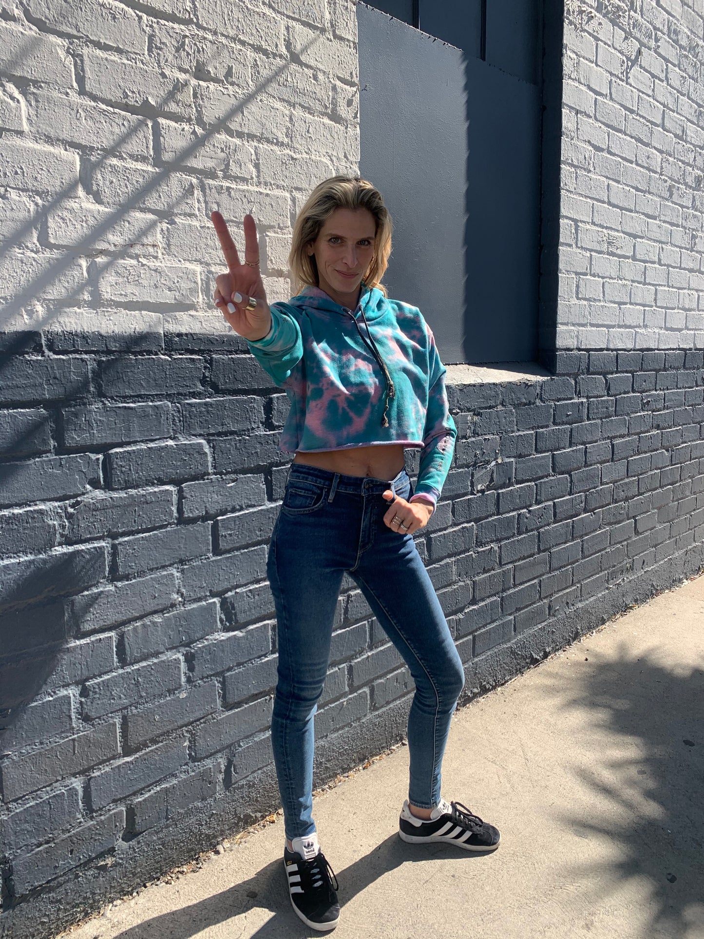 Butterfly Strong Hand Tie Dye Hoodie - My Little Pony