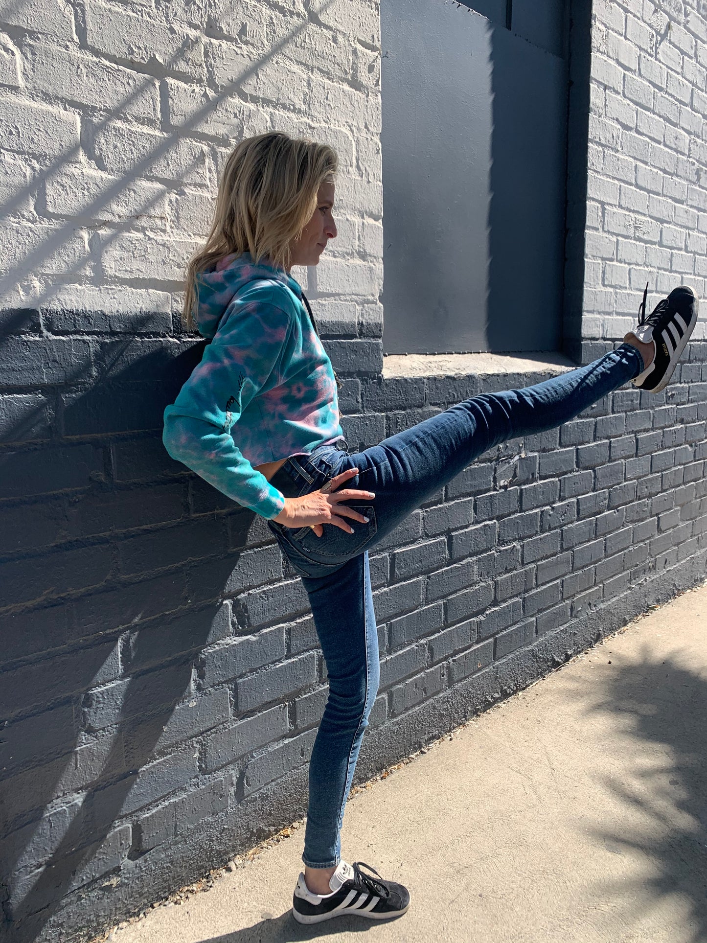 Butterfly Strong Hand Tie Dye Hoodie - My Little Pony