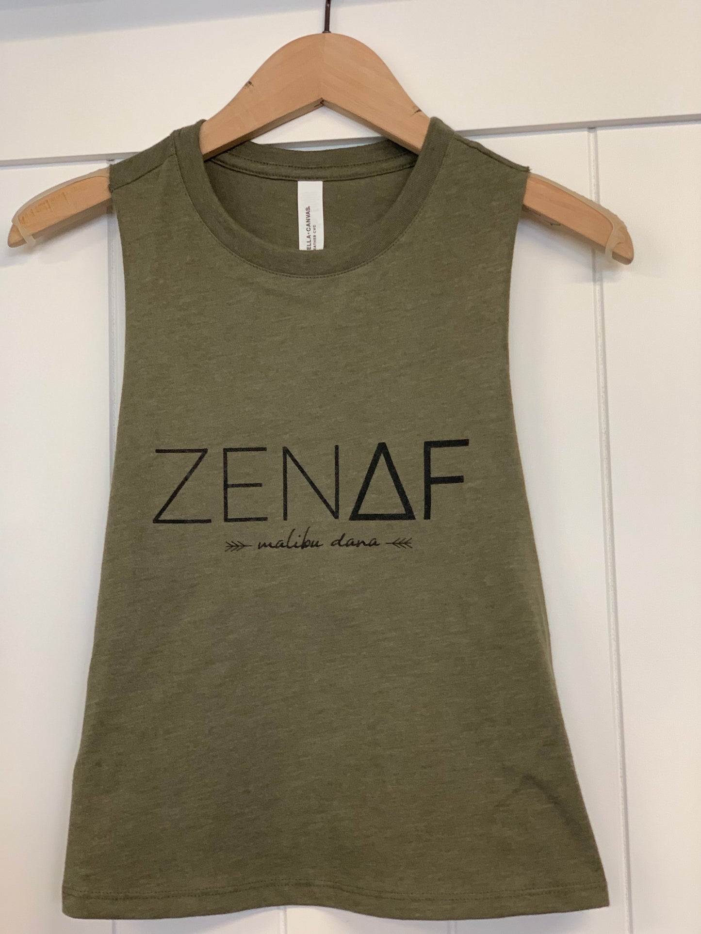 ZenAF Racerback Tank - Olive