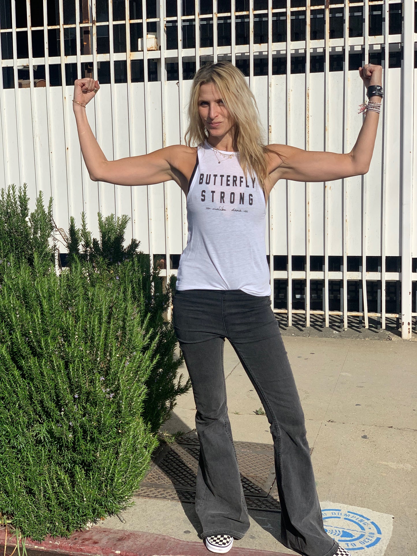 Butterfly Strong Muscle Tank