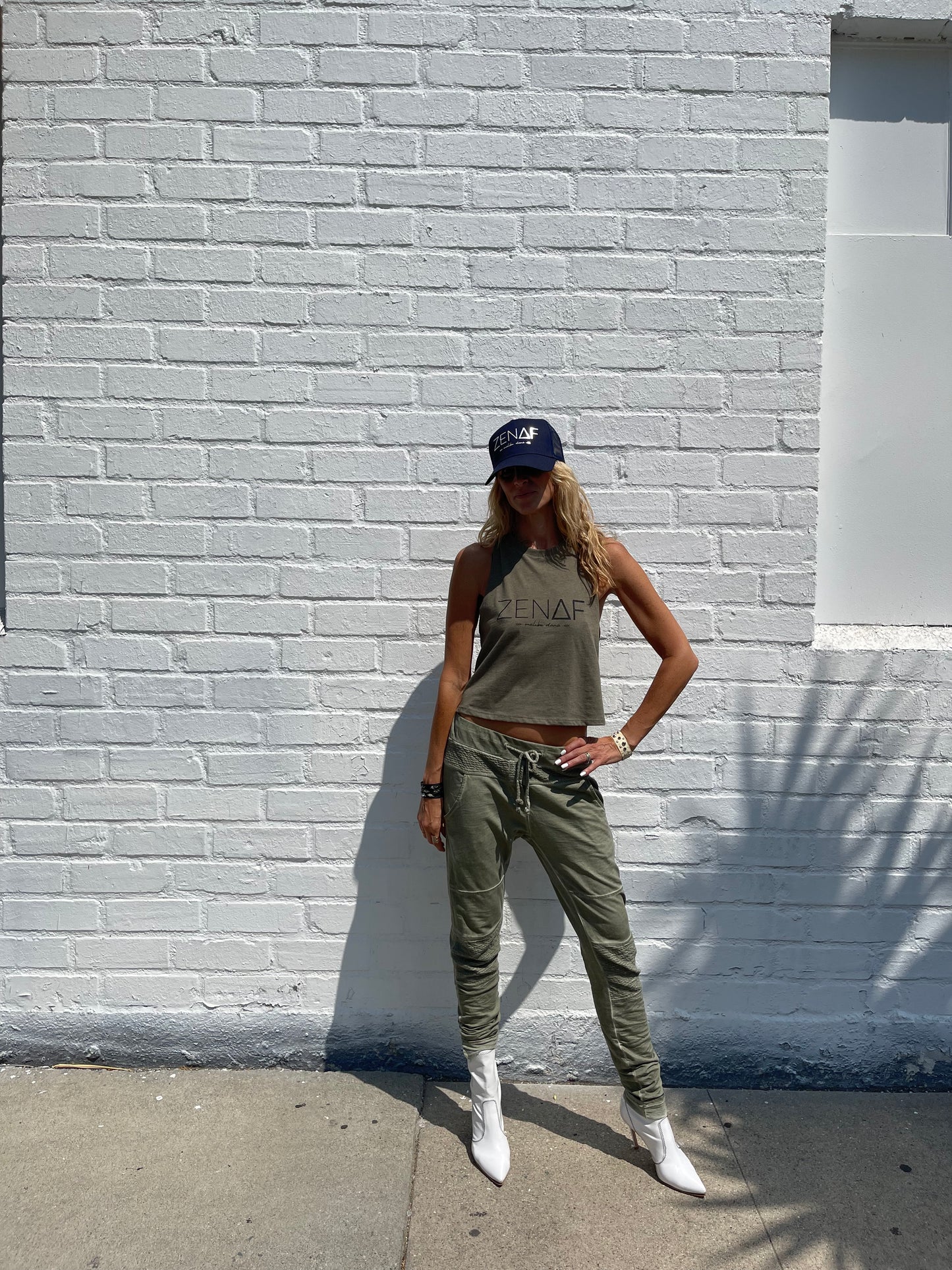 ZenAF Racerback Tank - Olive