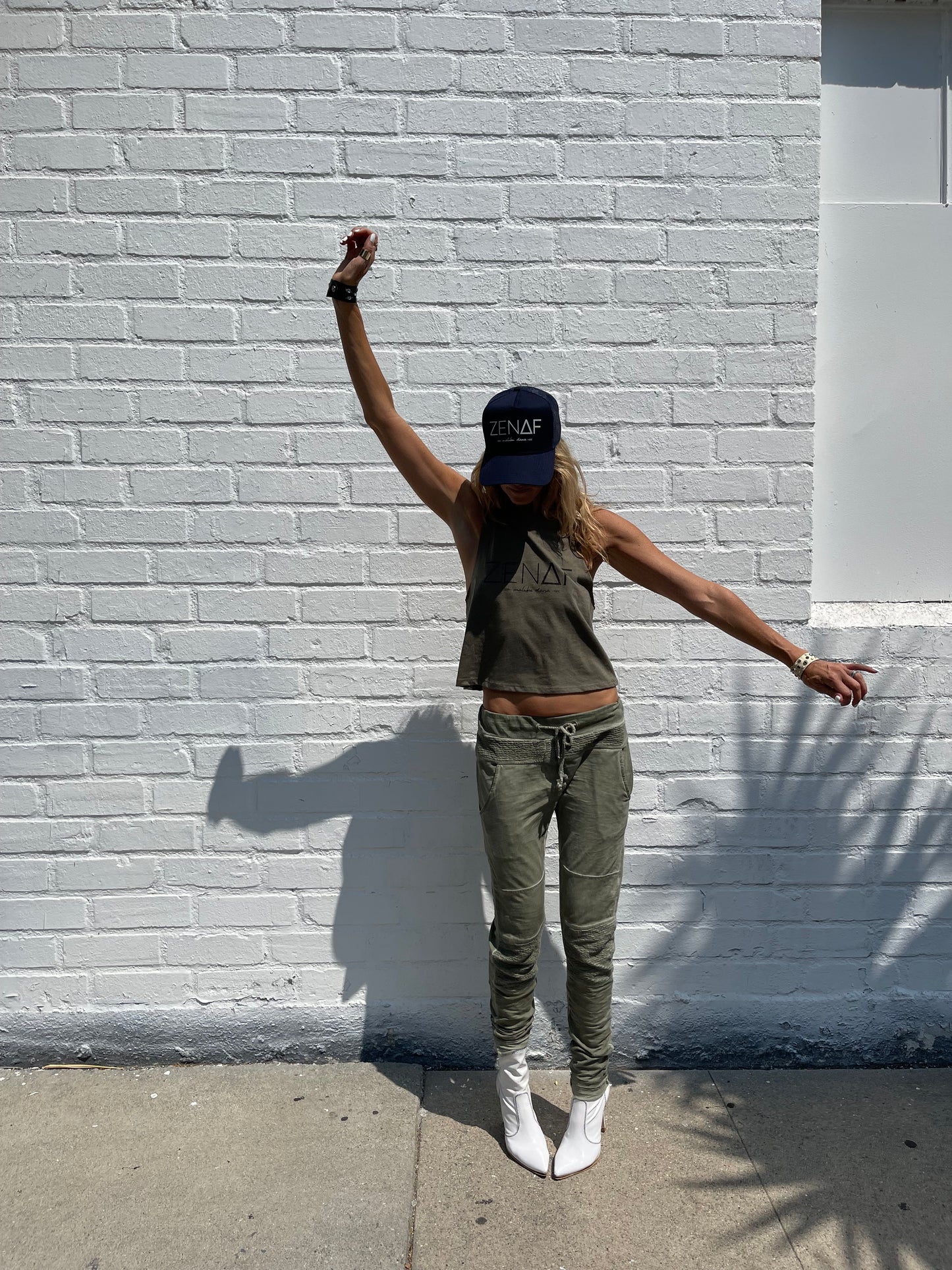 ZenAF Racerback Tank - Olive