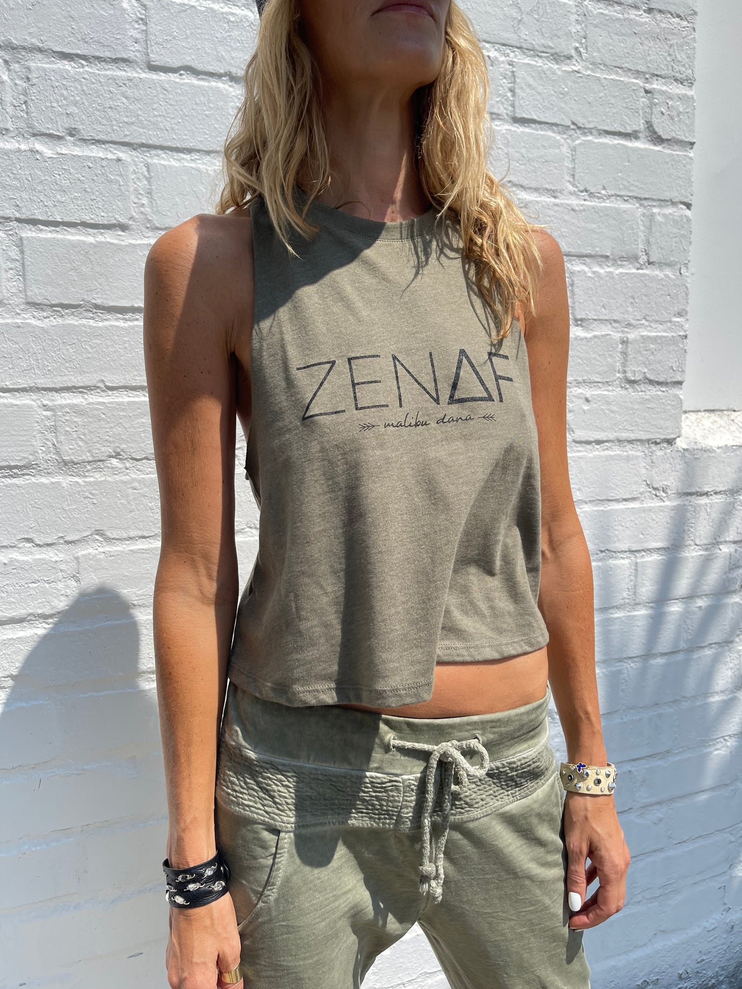 ZenAF Racerback Tank - Olive
