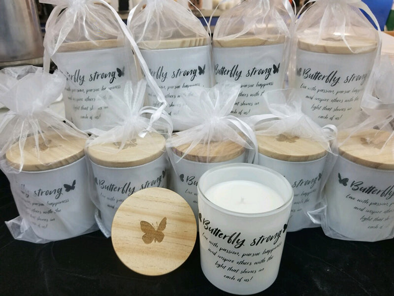 Butterfly Strong Candle