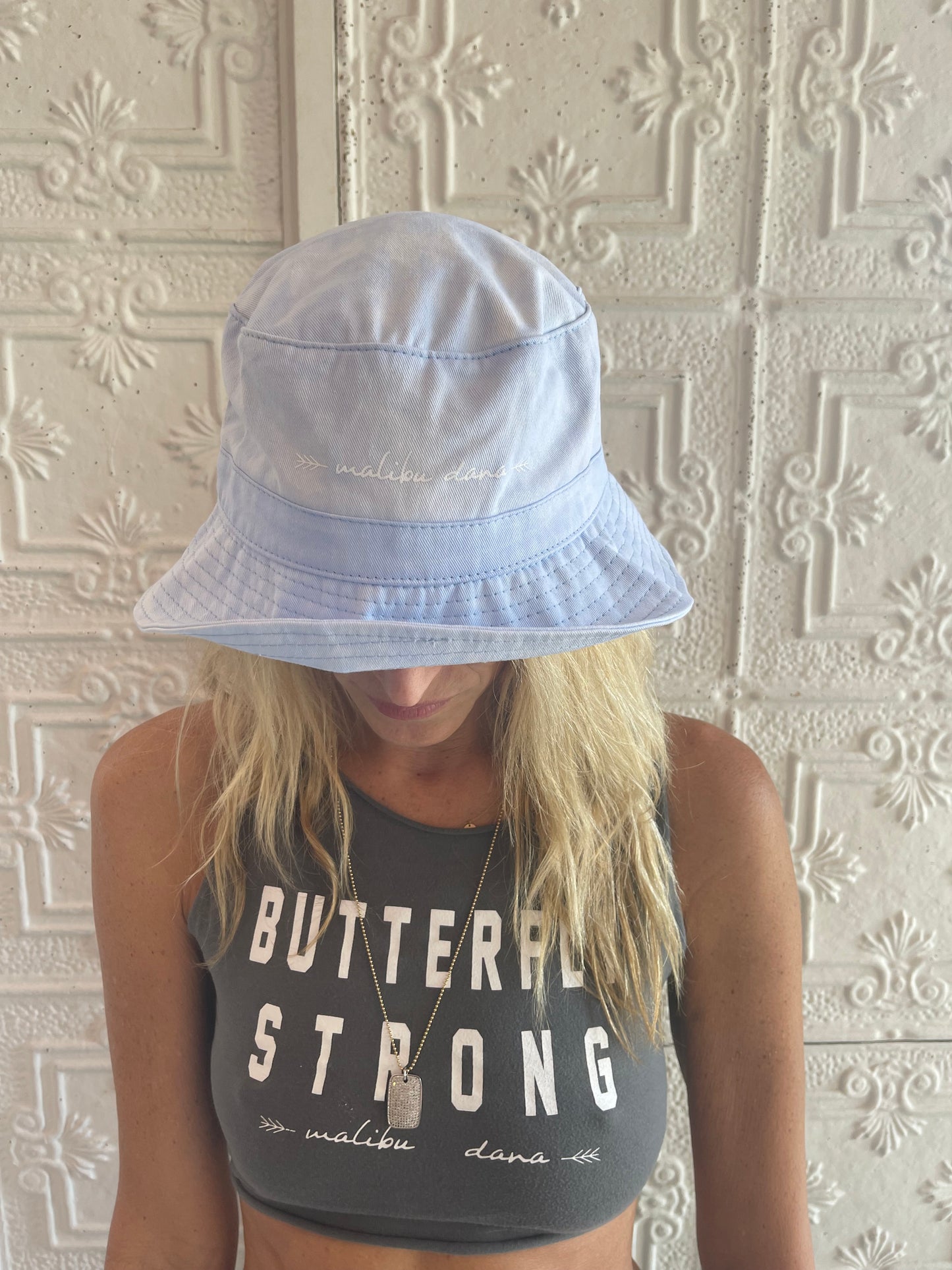 Malibu Dana Bucket Hat - Blue Tie Dye