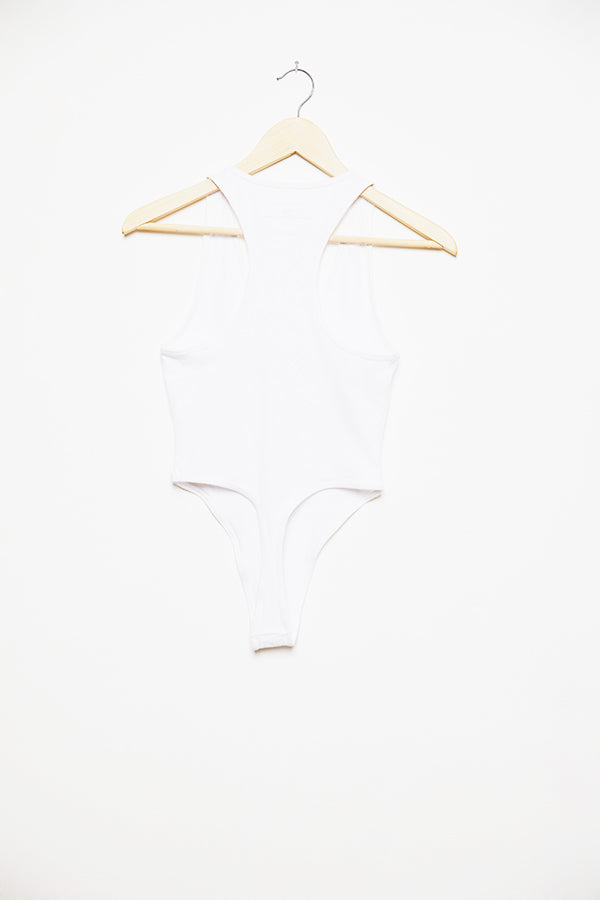 Butterfly Strong Bodysuit - White