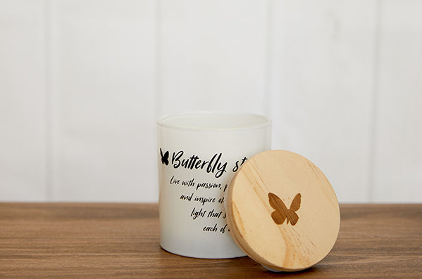 Butterfly Strong Candle