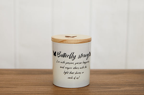 Butterfly Strong Candle