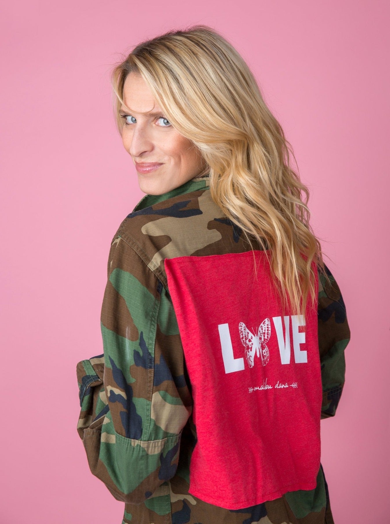 LNG x MD Butterfly Love Camo Jacket