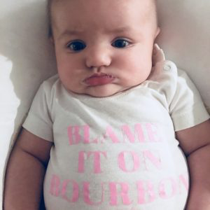 Blame it on Bourbon Onesie