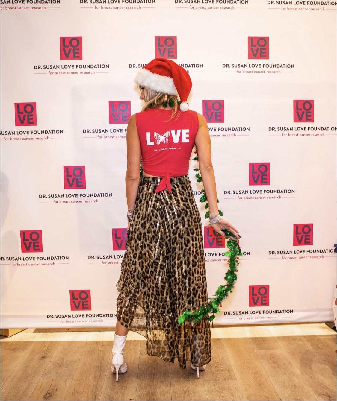 LNG x MD Love Reversible Tie Tank - Red