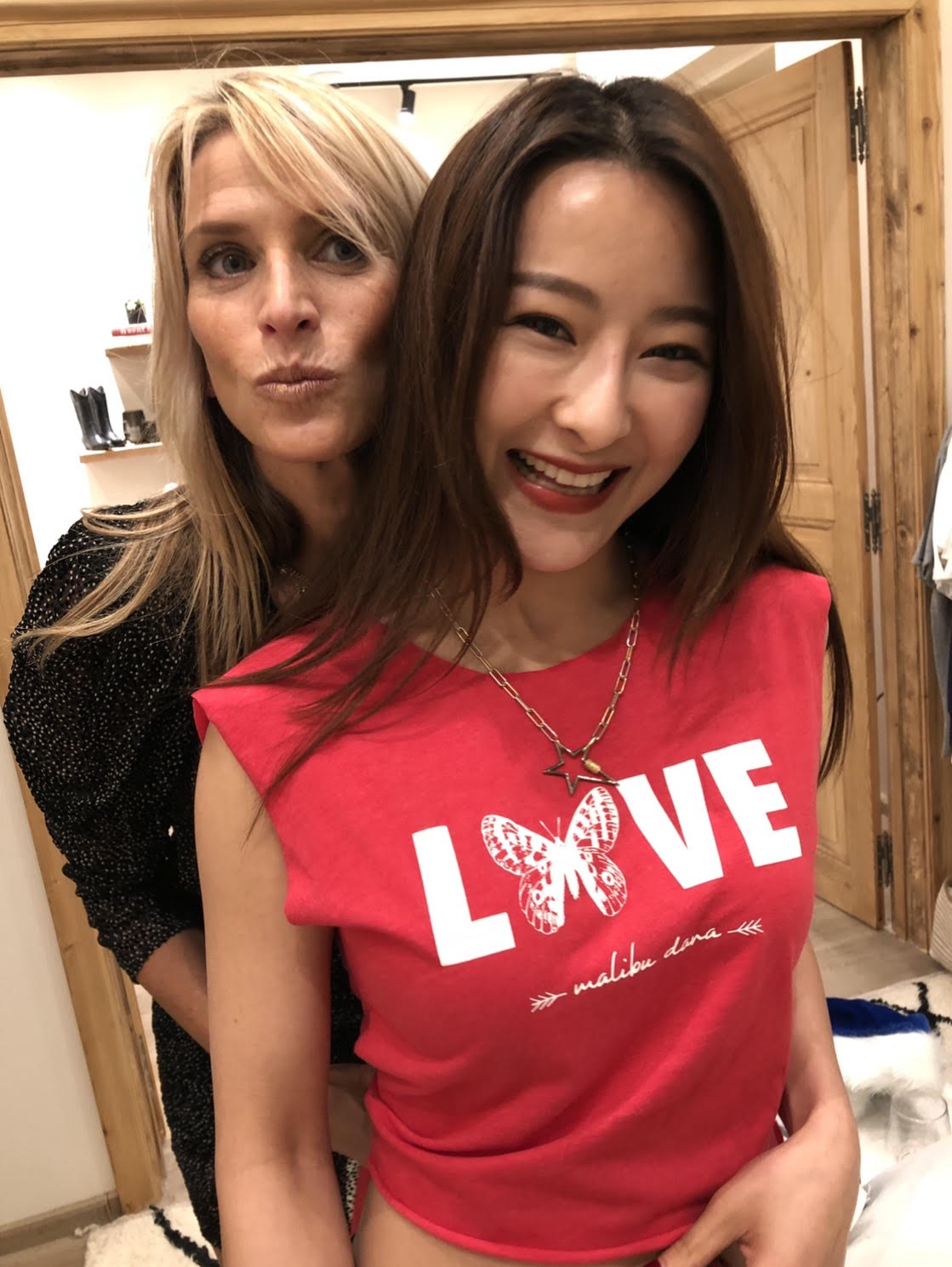 LNG x MD Love Reversible Tie Tank - Red