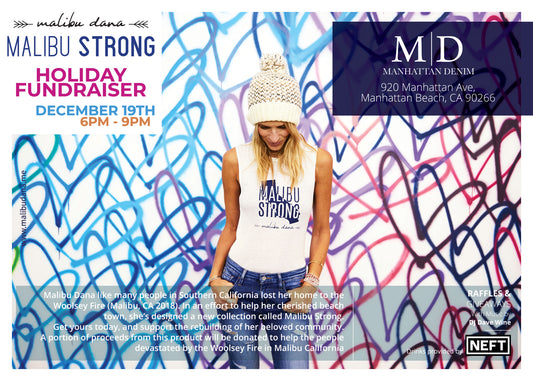December 19th - Malibu Strong Holiday Fundraiser // Manhattan Denim