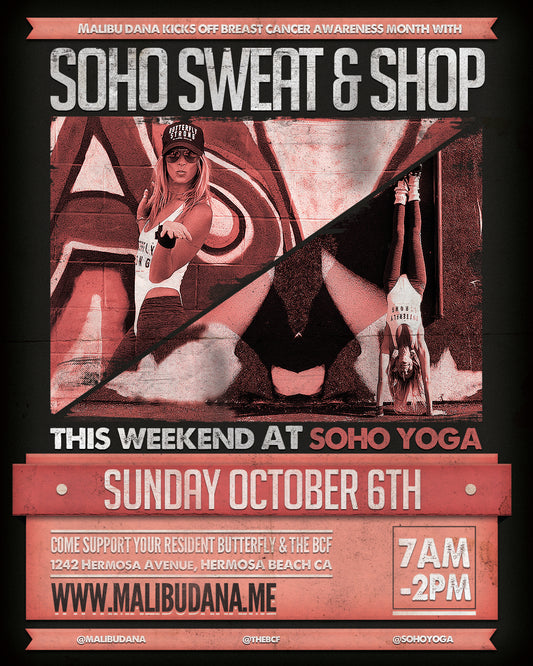 Sunday October 6th // Soho Sweat & Shop - Breast Cancer Awareness Month Event