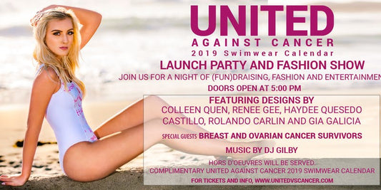 December 1st // United Against Cancer 2019 Swimwear Launch Party/Fashion Show