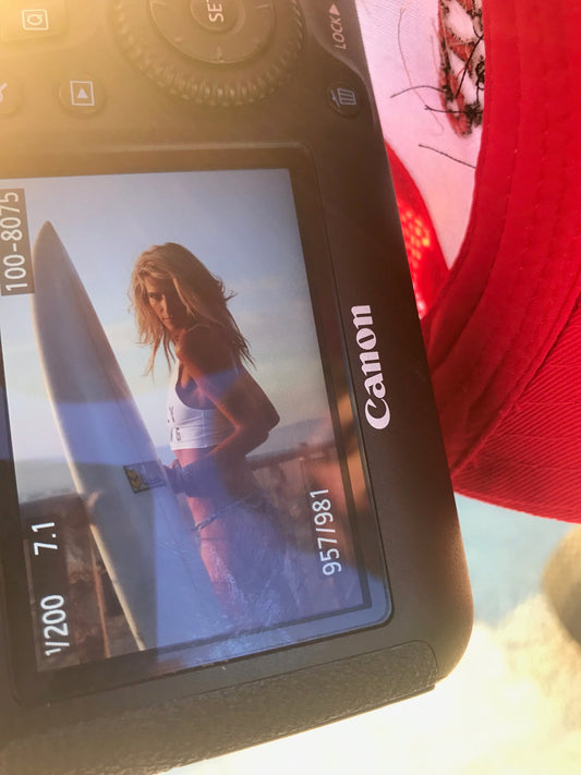 Malibu Dana in the Upcoming El Porto Surfshop Swimsuit Calendar for 2019
