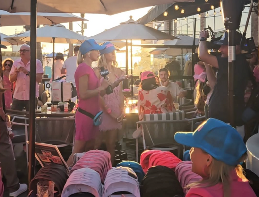 Hermosa in Pink Makes Headlines on KTTV FOX 11 News