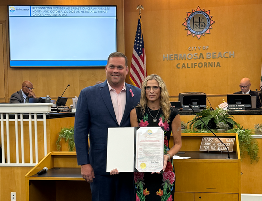 Malibu Dana Accepts Breast Cancer Awareness Month Proclamation for Fifth Consecutive Year