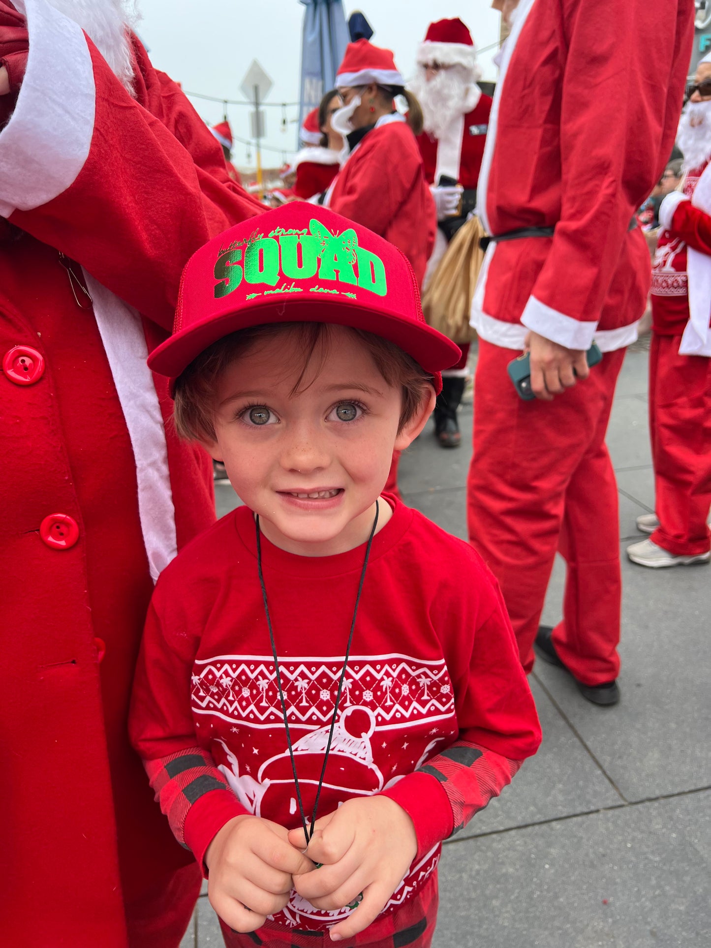 NEW Butterfly Strong Squad Holiday Trucker Hat