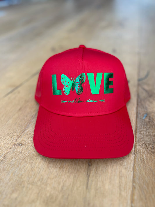 NEW Holiday Butterfly Love // Trucker Hats