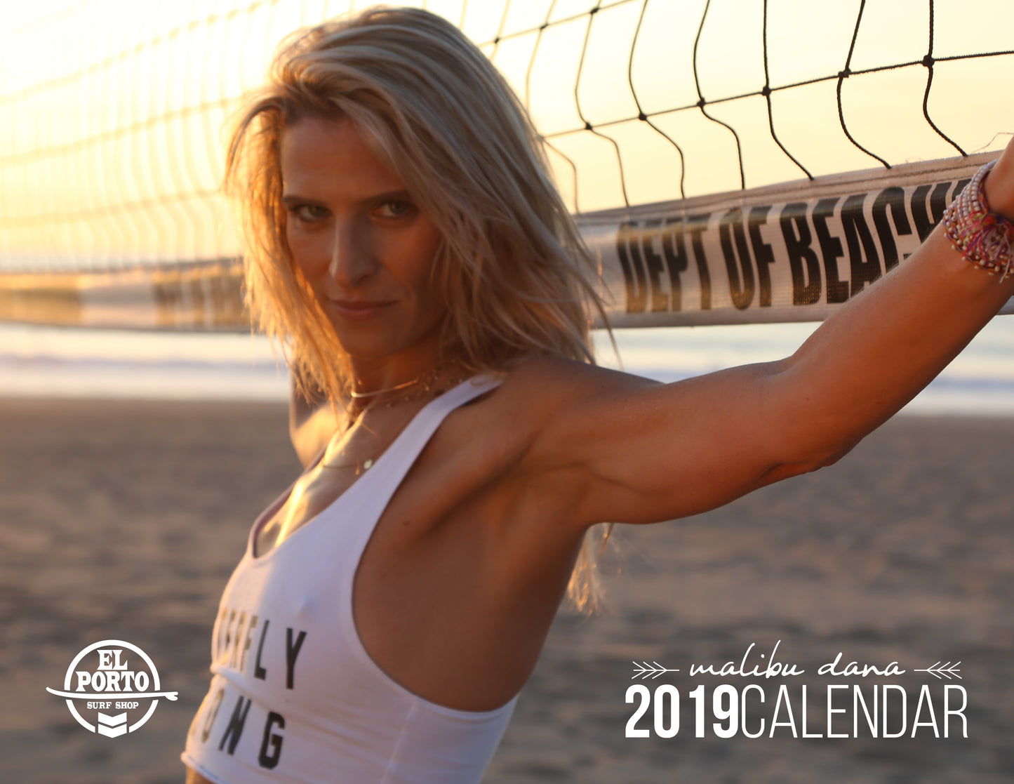 El Porto Surf Shop x Malibu Dana 2019 Swimsuit Calendar