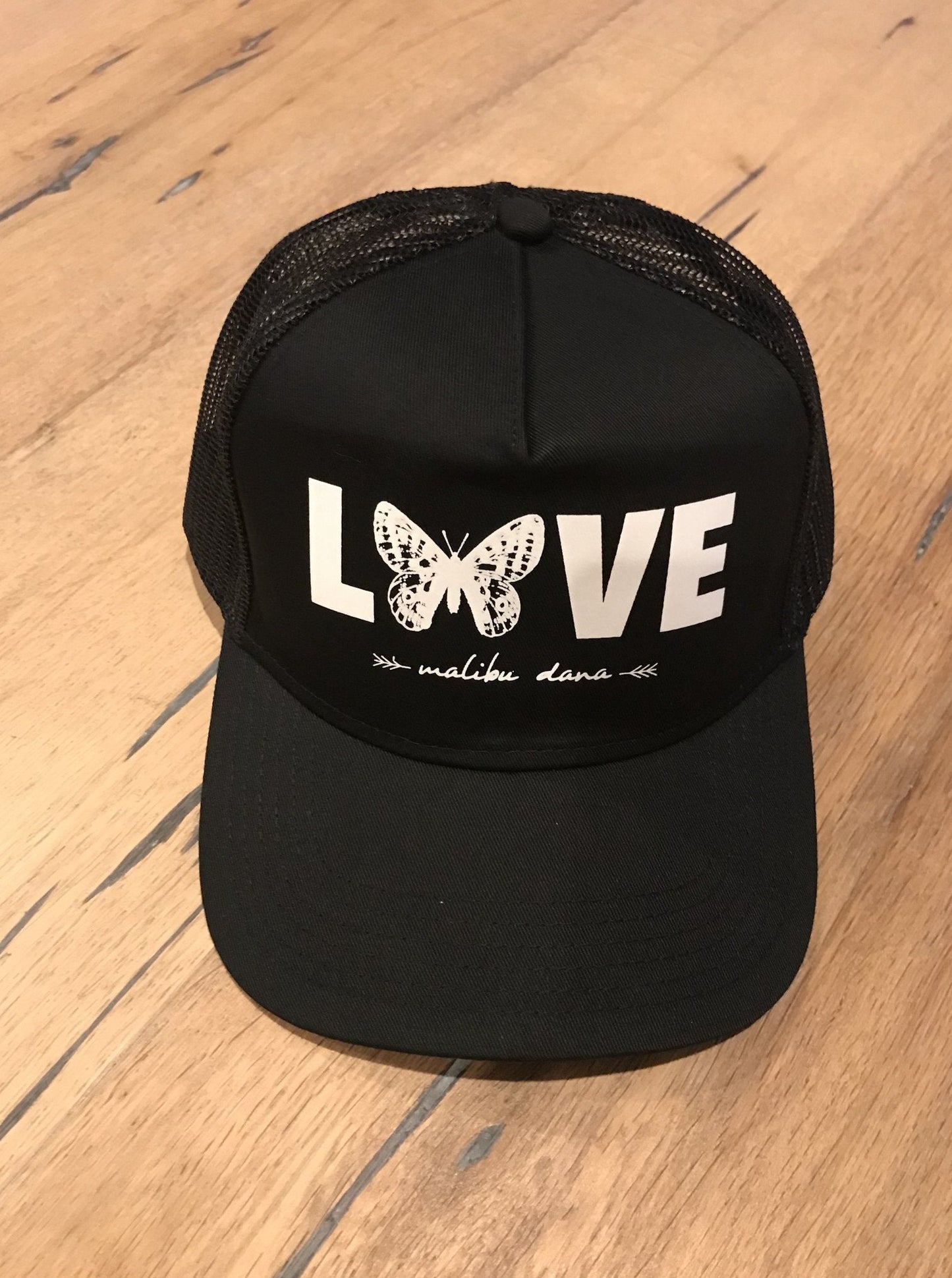 Black Butterfly Love // Trucker Hat