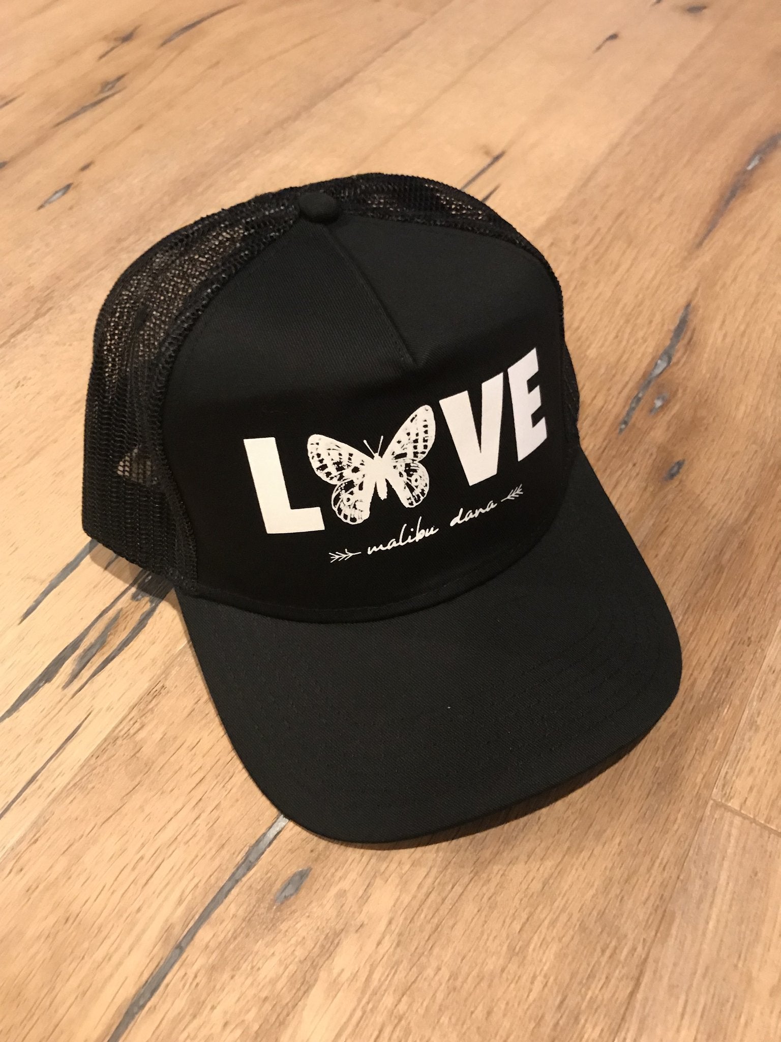 Black Butterfly Love // Trucker Hat