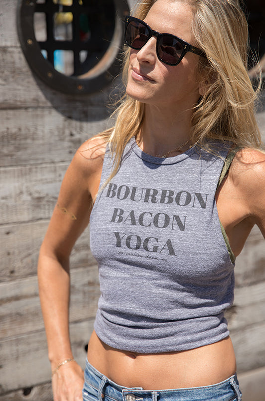 Bourbon Bacon Yoga Muscle Tank