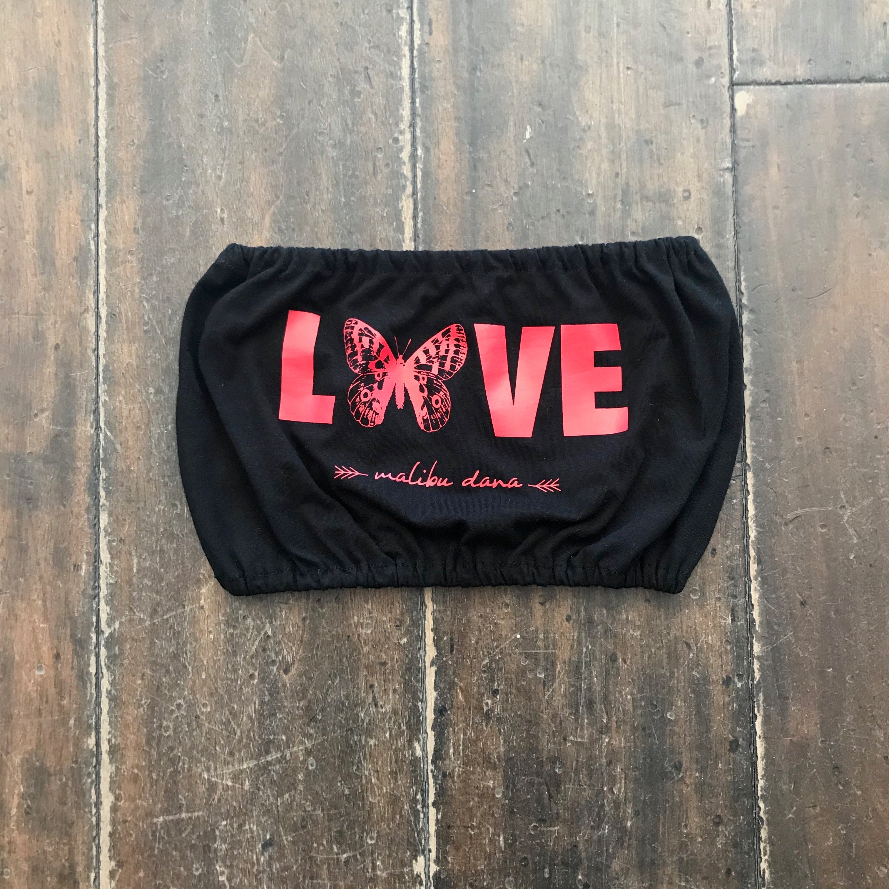 LNG x MD Butterfly Love Tube Top