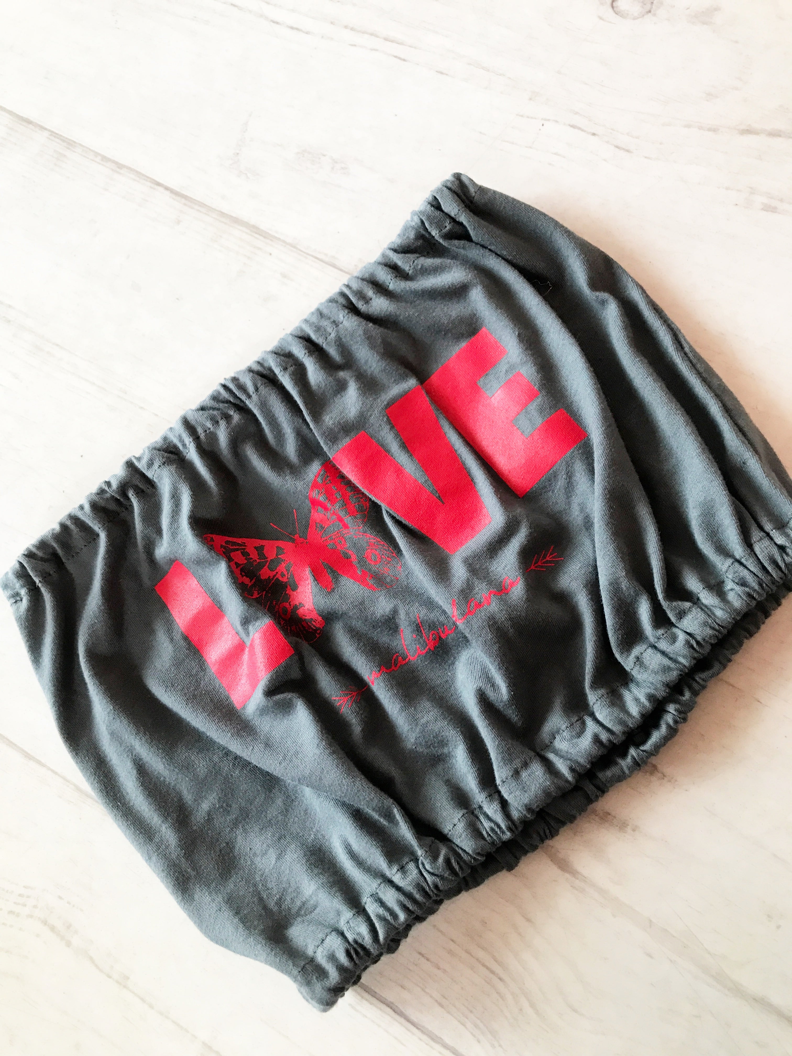 LNG x MD Butterfly Love Tube Top