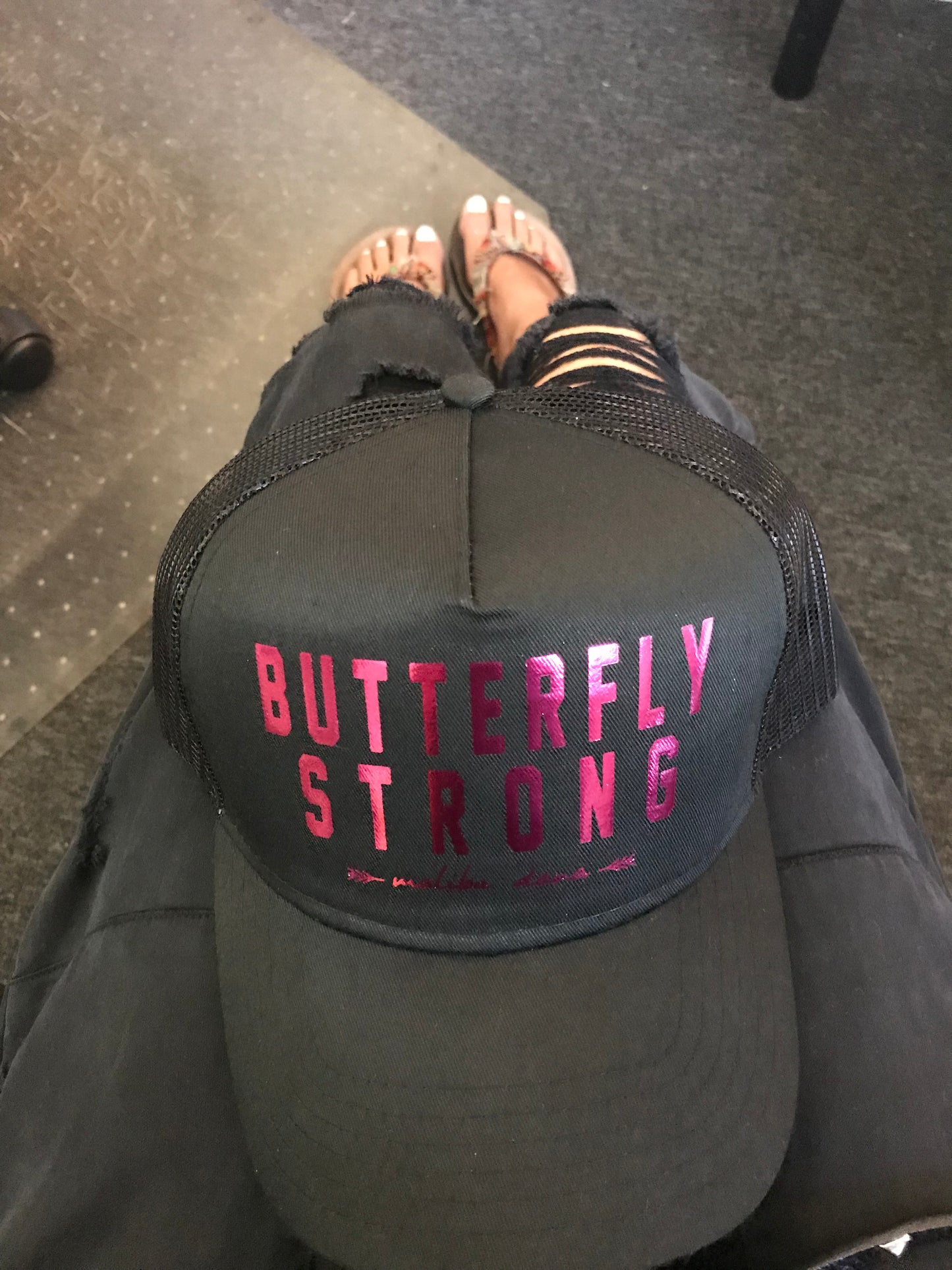 Butterfly Strong Hat