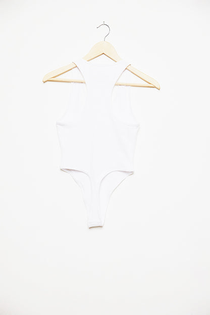 Butterfly Strong Bodysuit - White