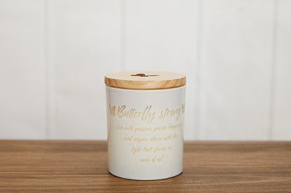 Butterfly Strong Candle