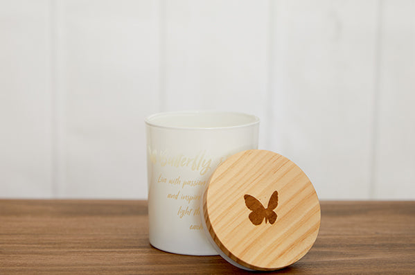 Butterfly Strong Candle
