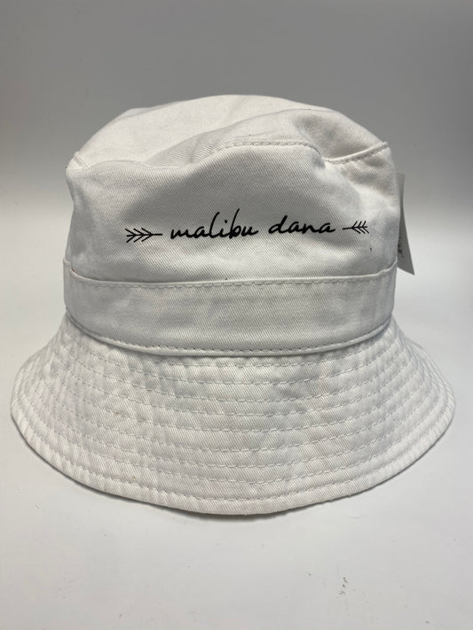 Malibu Dana Bucket Hat - White